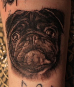 lars tattoo pug